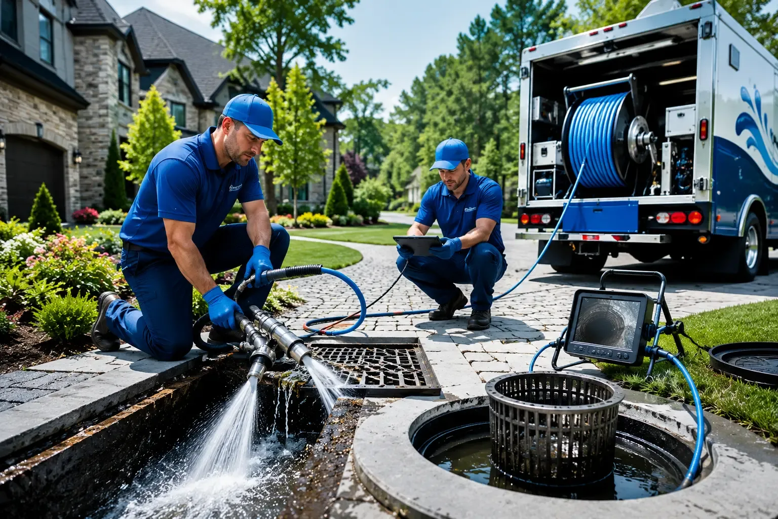 Local outdoor drain cleaning professionals in Marlborough, MA